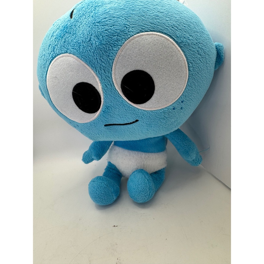 Blue Cartoon Character Plush Toy Stuffed Animal Baby Diaper - Picture 2 of 7